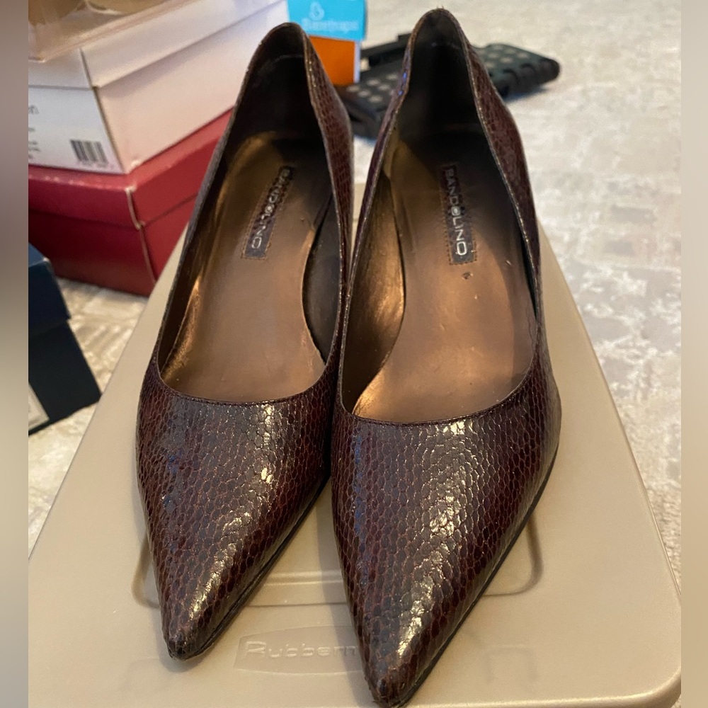 Bandolino Crocodile Heels